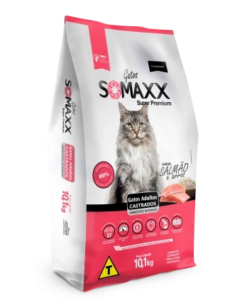 SOMAXX GATOS CASTRADOS SALMÃO