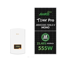 Gerador Solar Solis 13,32 Kwp Tri. 380v Fibromadeira (12k/555w)