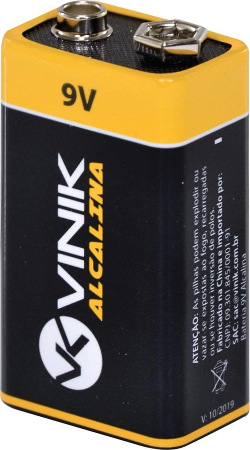 Bateria Vinik 9V Alcalina AK9V1 - 25596