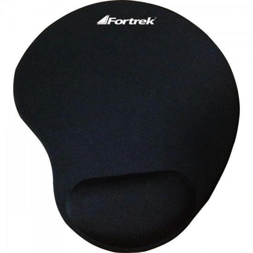 Mouse Pad Ergonômico Gel Preto Fortrek - ERG-102