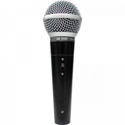 Microfone de Mão Dinâmico Leson Preto - LS50