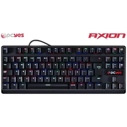Teclado Pcyes AXION Mecânico com Led RGB Switch Outemu - AXIMECOU89PTORGB