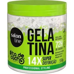 Gelatina Salon Line todecacho Super Definição 550g