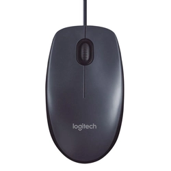 Mouse Logitech M90 Cinza Usb Com Fio - 910-004053