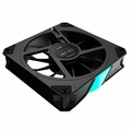 Cooler Fan Pcyes Para Gabinete Sangue Frio 3 ARGB Black Vulcan 120MM - ARGBSF3BR