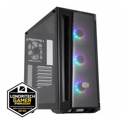 Computador Londritech AMD Ryzen 7 7700X, B650M, Memória 16GB, SSD 480GB, Vídeo RTX 5050, FONTE 800W, Water Cooler 360MM