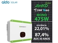 Gerador De Energia Solar Growatt Rosca Dupla Madeira Romagnole Growatt Gf 26,6kwp Jinko Tiger Neo Mono 475w Mid 20kw 2mppt Trif 380v