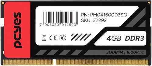 Memoria Notebook DDR3 4GB 1600MHZ Pcyes - PM041600D3SO