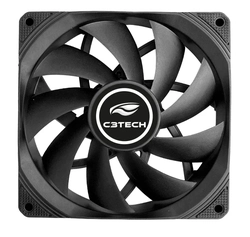 Cooler Gabinete C3tech Preto 120mm - F9-200bk