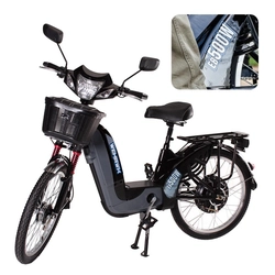 Bicicleta Eletrica Wehawk Hw03 Eb500w Bat 48v 12ah Black
