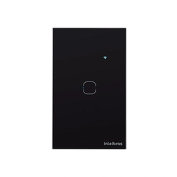 Interruptor Inteligente Touch Wi-fi 1 Tecla Preto Ews 1001 4850014
