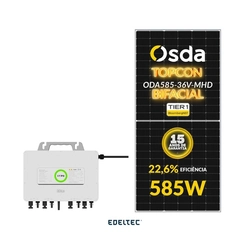 Gerador Edeltec Solar Micro Saj 1,76 Kwp Mon. 220v S/estrutura (2,25k/585w Bifacial)