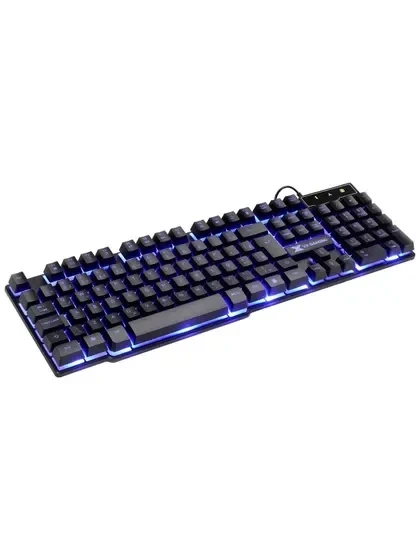 TECLADO GAMER HYDRA 107 TECLAS + 12 MULTIMÍDIA COM LED AZUL SENSACAO TECLA MECANICA - GT700 - VINIK