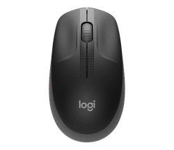 Mouse logitech m190 sem fio cinza