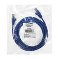 Cabo De Rede Patch Cord Cat6e Pluscable Cat605bl 0.5m Azul