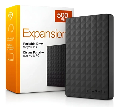 HD Externo 500GB Seagate USB 3.0 - STEA500400
