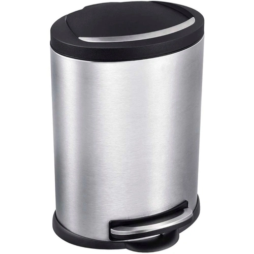 Lixeira Inox 12 Litros Ônix 008231