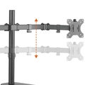 Suporte Articulado de Mesa para 2 Monitores, de 17” a 32” - T1224N
