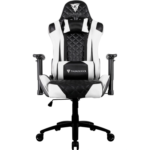 Cadeira Gamer ThunderX3, TGC12, Preta / Branca, - TGC12-BR