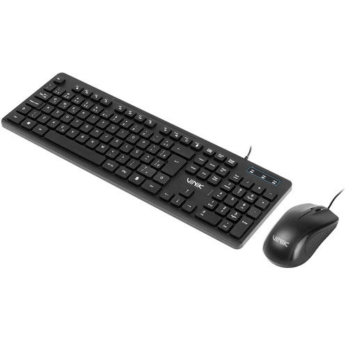 Kit Teclado E Mouse Usb Slim Chocolate Vinik - Sc100