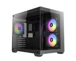 Gabinete Gamer Antec Cx600m Rgb Preto Lateral de Vidro  Micro-atx/itx - 0-761345-10147-9