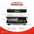 Balança Inteligente Bioimpedância Digital Corporal Bio Slim