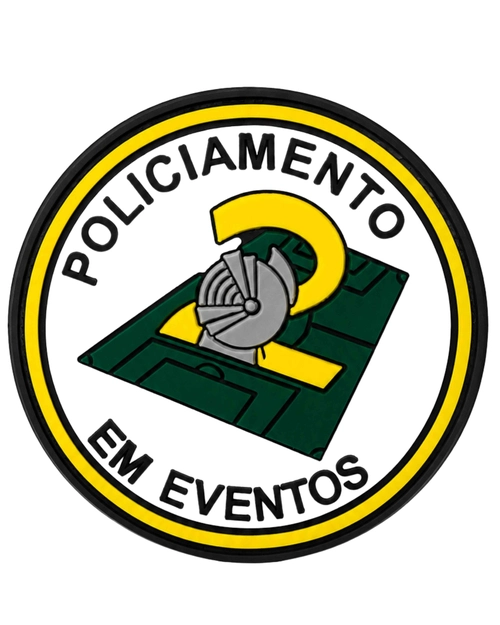 Breve emborrachado Policiamento em eventos - Amarelo