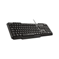 Teclado Com Fio Tm100 Design Slim 8 Teclas Multimidia Cabo de 130cm Resistente Agua Conexao Usb Preto Tc206