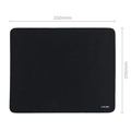 Mouse Pad Corp 250x210x2mm - Preto