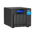 STORAGE NAS QNAP 4 BAIAS INTEL PENTIUM GOLD G7400 2 CORE, 3.7GHZ, 8GB, GBE TORRE - TVS-H474-PT-8G-BR