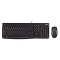 Kit Teclado e Mouse Logitech MK120 Preto USB 920-004429-C