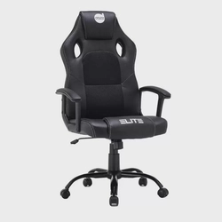 Cadeira Gamer Preta Com Apoio De Braço Elite Dazz