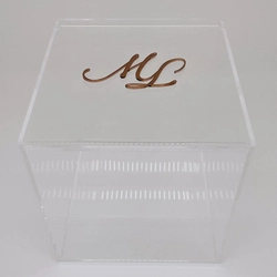 Caixa Seringas da semana - Logo alto relevo inicial ou desenho