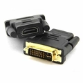 Adaptador Hdmi Fêmea P/ Dvi Macho (24+1) Ref. Em-09