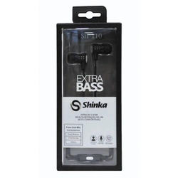 Fone de Ouvido Shinka SH-110 Preto - FON0098B