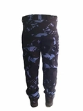 Calça Tática Camuflada Azul GCM (Fecho Velcro - 2 Bolsos)