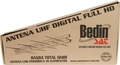 Antena HDTV UHF Digital Full HD Log 16 Elementos 12DBI - BEDIN