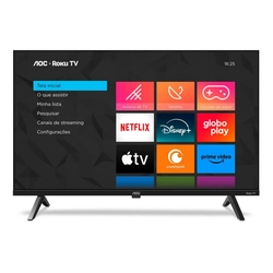 Smart Tv Aoc 40" Full Hd Roku Tv - 40s5045/78g