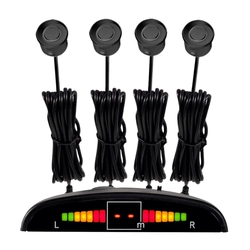 Sensor De Estacionamento Roadstar Rs304br - Preto Fosco