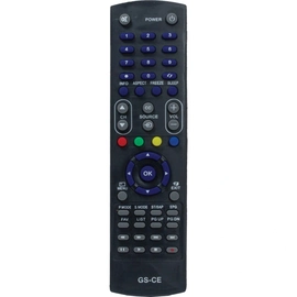 Controle Remoto P/ Tv Lcd/led/plasma Cce Gs-ce Gigasat