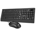 KIT TECLADO E MOUSE USB RISE MODE OFFICE OF 02 PRETO RM-TM-02-FB