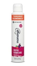Desodorante Frutas Vermelhas Monange 150ml