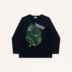 Camiseta Manga Longa Estampada Challenges Move You Fakini - Masculina