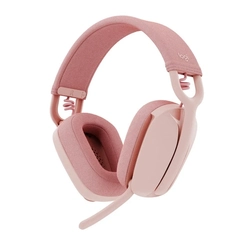 Headset Logitech Zone Vibe 100 Rosa S/ Fio 981-001223-c