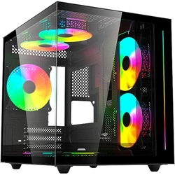Gabinete Gamer C3tech Aquarius Mt-g810 Sem Fans Preto