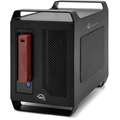 Solução de armazenamento em fita OWC Archive Pro LTO-9 com 16 TB de armazenamento integrado.