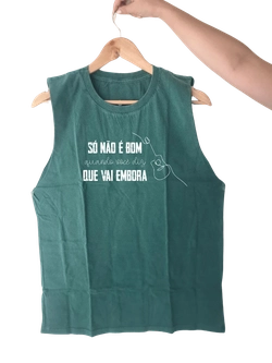 Regata Stone Fica Amor 2 — Só não é bom quando você diz que vai embora