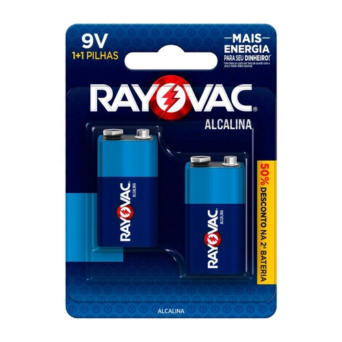 Bateria Alcalina 9v Com 2 20985