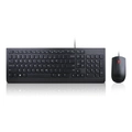 Kit Teclado e Mouse Lenovo Preto Com Fio - 4X30L79888