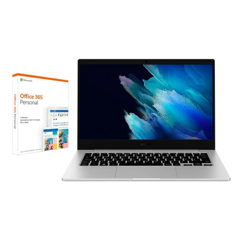 Notebook Samsung SnapDragon 4GB RAM 128GB SSD Windows 11 Home - NP340XLA-K06BR